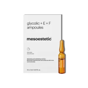 Image of mesoestetic Glycolic + E + F Ampoules