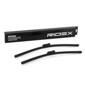 Image of RIDEX Wiper blade 298W0142 Windscreen wiper,Window wiper VW,SEAT,POLO (9N_),Ibiza III Schragheck (6L),Cordoba Limousine (6L2)