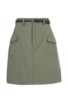 Image of Quora Belted Skirt