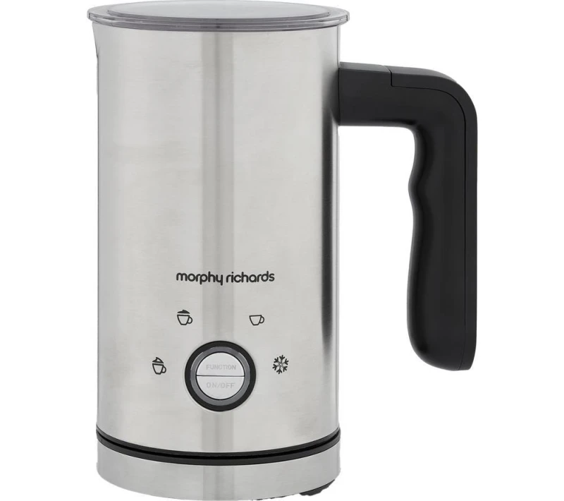 Image of Morphy Richards Stainless Steel Milk Frother, Silver 210003