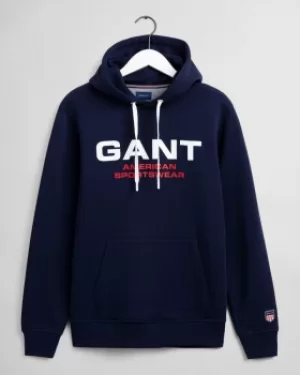 Image of GANT Retro Shield Sweat Hoodie
