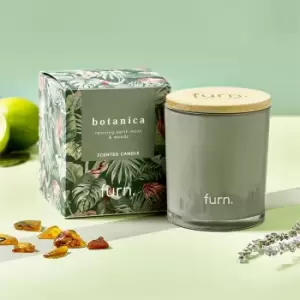 Image of Furn. Amazonia Botanica Earthy Moss & Peppermint Candle Green
