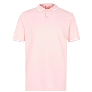 Image of Slazenger Tipped Polo Shirt Mens - Pink