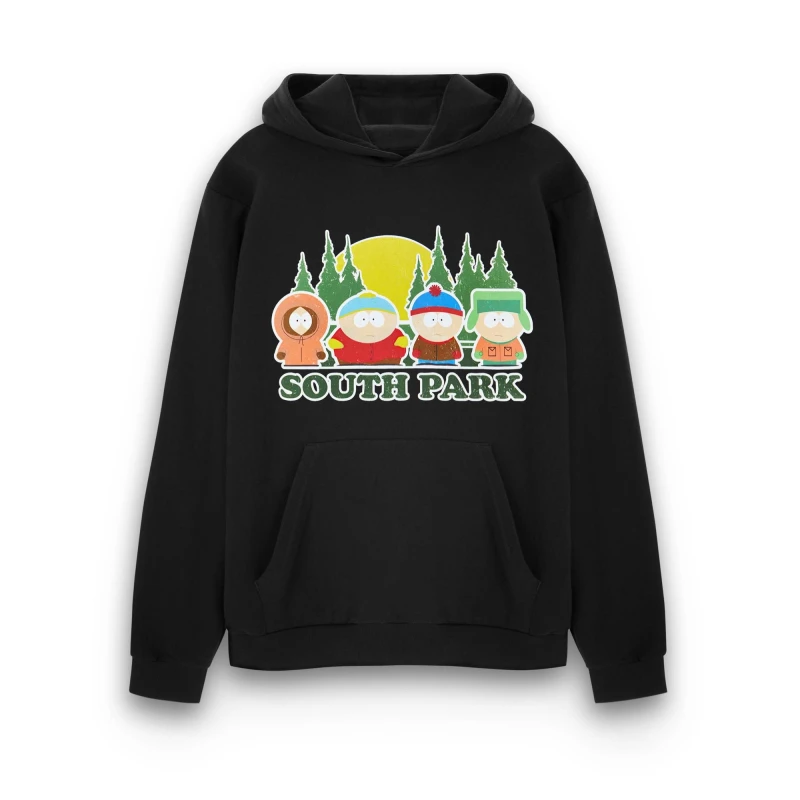 Image of South Park South Park Men Hoodie in Black Size: Medium Black M Male 5063203035717