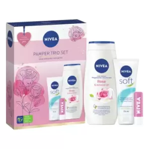 Image of NIVEA Shower Pamper Trio Set