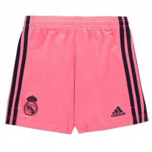 Image of adidas Real Madrid Away Shorts 2020 2021 Junior - Pink