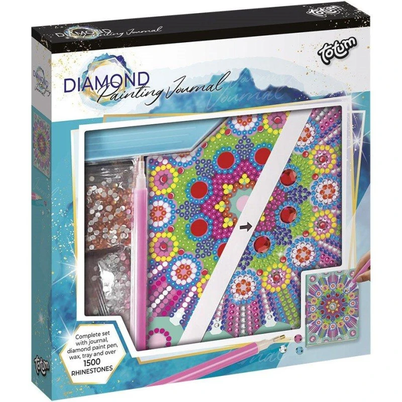 Image of totum Totum Diamond Paint Notebook Caleidoscope Mandala Make Your Own Toys One size Multi 41167799000
