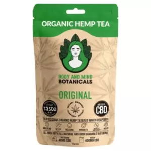 Image of Body & Mind Botanicals Body & Mind Organic Original Hemp Tea - 400mg CBD