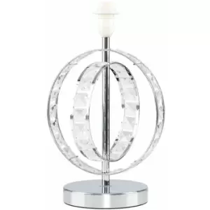 Image of Minisun - Acrylic Jewel Double Hoop Table Lamp Base