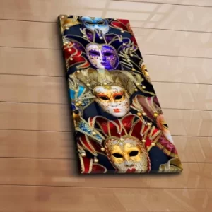 Image of 3070C-21 Multicolor Decorative Canvas Painting