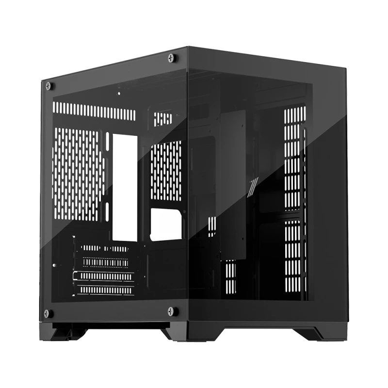 Image of 1STPLAYER MV5-TP-BK computer case Micro Tower Black