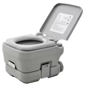 Image of HOMCOM 10L Mobile Travel Toilet