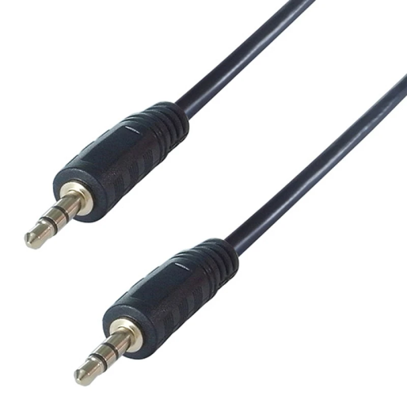Image of connektgear 2m 3.5mm Stereo Jack Audio Cable - Male to Male - Gold Con