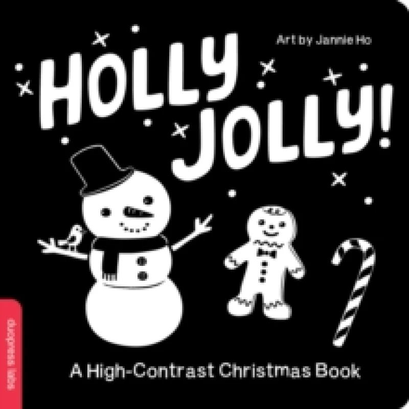 Image of Holly Jolly! A High-Contrast Christmas Book Board book