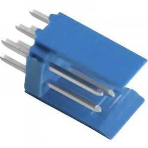 Image of TE Connectivity 281739 3 Pin strip standard AMPMODU HE14 Total number of pins 6 Contact spacing 2.54mm