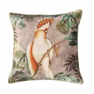 Image of Crossland Grove Maleny Cushion Grey 450x450mm