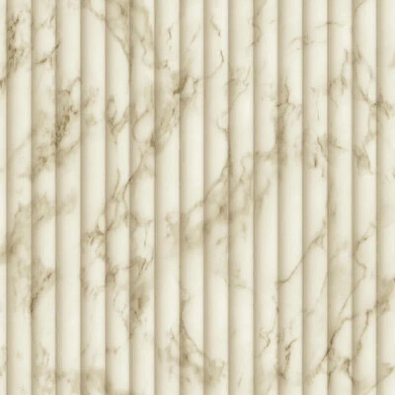 Image of Fine Decor Fine Decor Fd43975 Bianco Fluted Marble, Natural