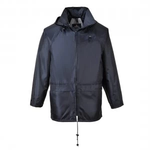 Image of Classic Mens Rain Jacket Navy L