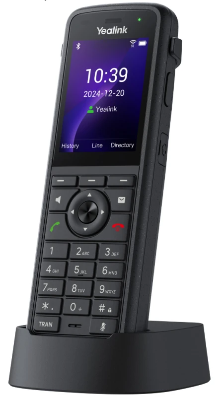 Image of Yealink AX86R IP phone Black TFT WiFi