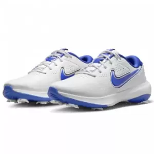 Image of Nike Victory Pro 3 Golf Shoes White/Hyper Royal - UK12