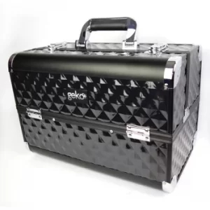 Image of Vanity Case Makeup Box Heavy Duty Black