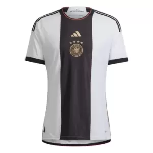 Image of adidas Germany Home Authentic Shirt 2022/2023 Mens - White