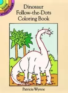 Image of Dinosaur Follow-the-dots Coloring Book