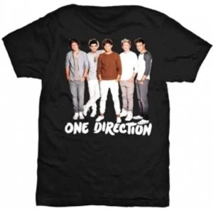 Image of One Direction New Standing Skinny Black TS: Medium