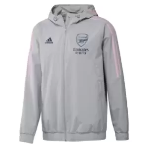 Image of 2022-2023 Arsenal Allweather Jacket (Clear Onix)