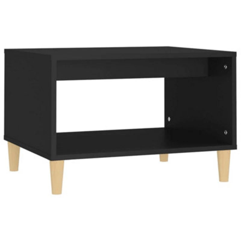 Image of VIDAXL Coffee Table Black 60x50x40cm Engineered Wood vidaXL 8720287082330