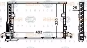 Image of Condenser Air Conditioning 8FC351305-071 by BEHR