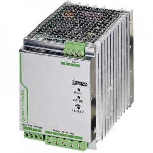 Image of Phoenix Contact QUINT-PS/3AC/24DC/40 Rail mounted PSU (DIN) 24 V DC 40 A 960 W 1 x