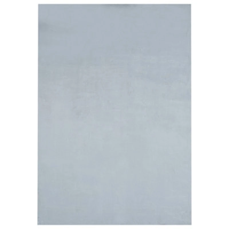 Image of Beliani Faux Fur Rug Mirpur Light Grey 160 X 230 Cm