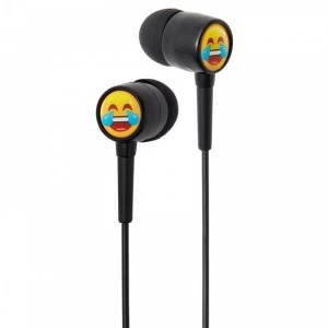 Image of Groov-e EarMOJIs Laughing Face Kids Earphones