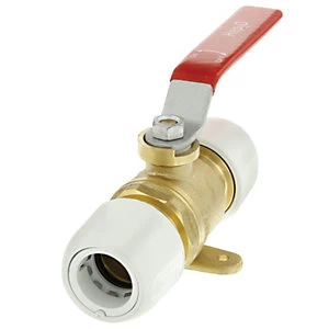 Image of Hep2O HX22/15WS Plated Brass Ball Valve - 15 x 15mm