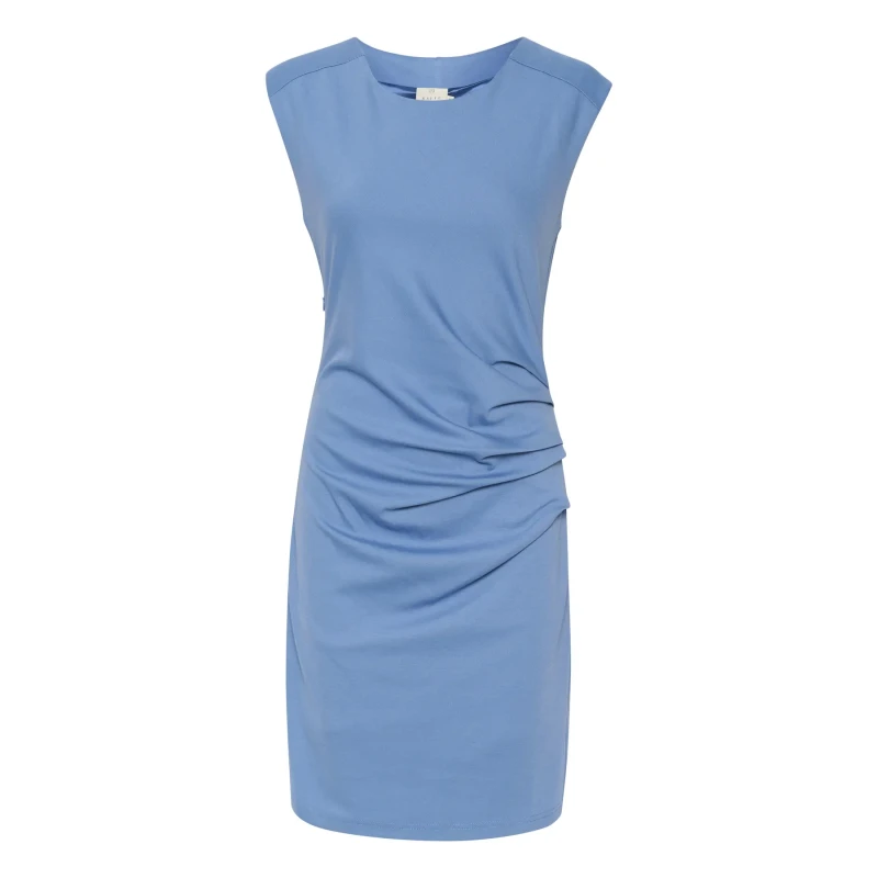 Image of Kaffe Womens round-neck dress KAFFE India Bleu Female S