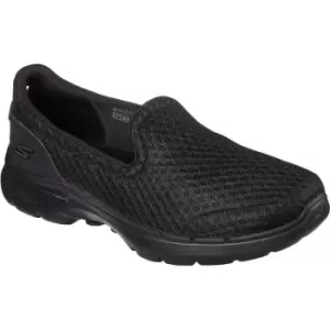 Image of Skechers Womens Go Walk 6 Big Splash Slip On Trainers UK Size 5 (EU 38)