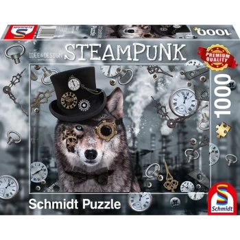 Image of Schmidt Steampunk Wolf Jigsaw Puzzle - 1000 Pieces
