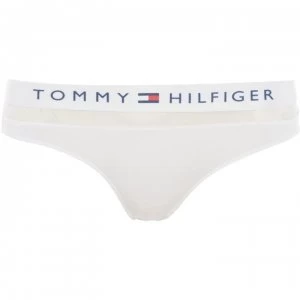 Image of Tommy Bodywear Sheer Flex Bikini - White