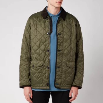 Image of Barbour Mens Horden Quilt Jacket - Olive - M