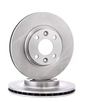 Image of RIDEX Brake disc 82B0631 Brake rotor,Brake discs RENAULT,VOLVO,DACIA,Clio IV Schragheck (BH_),Twingo III Schragheck (BCM_),Clio IV Grandtour (KH_)