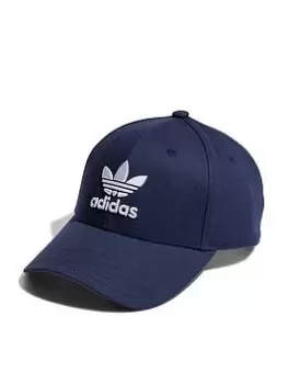 Image of adidas Originals Baseball Classic Trefoil Cap - Indigo Size M Men