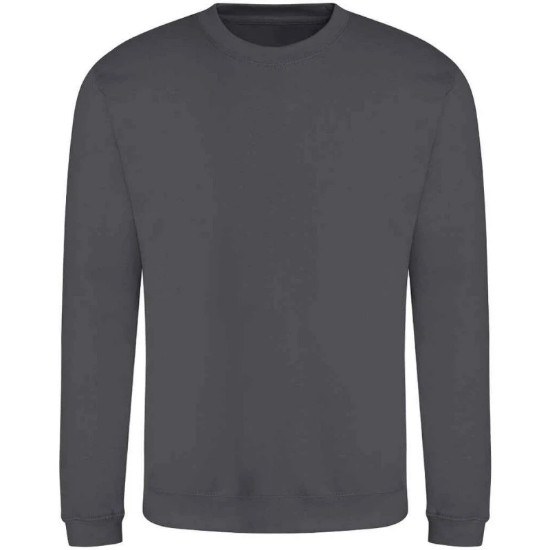 Image of AWDis AWDis Men Soft Touch Sweatshirt in Light Grey Size: large Light Grey L Male 5063693908416