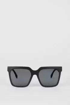 Image of Mens Matte D Frame Sunglasses
