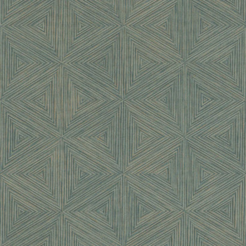 Image of Rasch Boho Geo Wallpaper - Blue Blue WN4ZL Unisex