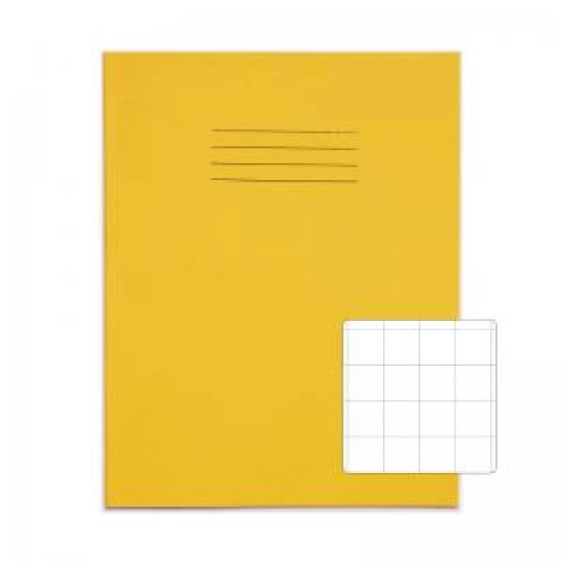 Image of RHINO 9 x 7 Exercise Book 32 Page, Yellow, S20 (Pack of 100)
