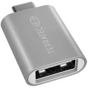Image of Terratec USB 2.0 Adapter [1x USB-C plug - 1x USB 3.2 2nd Gen port A (USB 3.1)] CONNECT C1