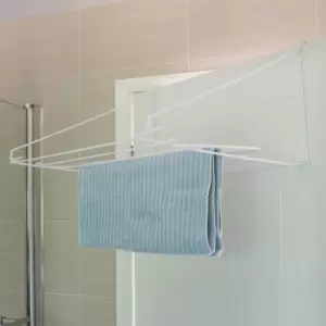 Image of JVL Folding Clothes Over Door Airer