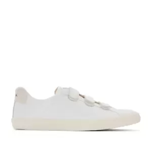 Image of Esplar 3-Lock Leather Touch 'n' Close Trainers