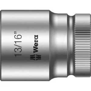 Image of Wera 8790 HMC Zyklop 1/2" Drive Hexagon Socket Imperial 1/2" 13/16"